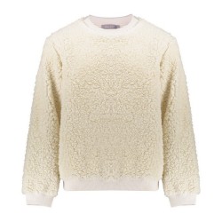 Pullover teddy offwhite