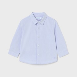 Basic l/s shirt sky blue              