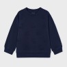 Embossed pullover navy           