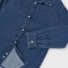 L/s denim shirt dark              