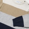 Block jumper navy                 