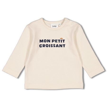 Longsleeve - Club Croissant offwhite