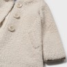 Shearling coat almond               