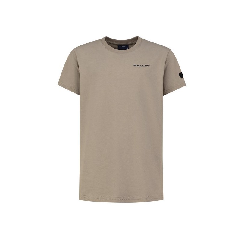 Junior Oversized fit T-shirts Crewneck SS taupe