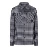 Shirt Jacket Check navy