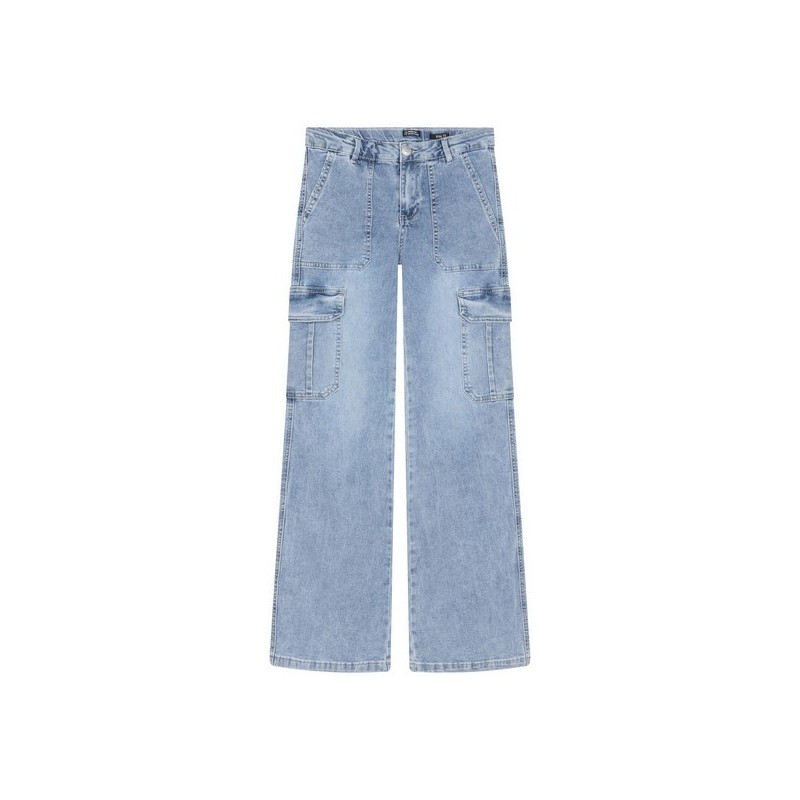 Cargo Denim Wide Fit light denim blue