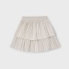 Pleated skirt alpaca               