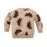 Aloin sweater toffee/AOP