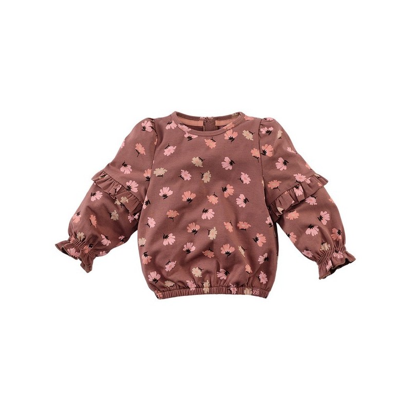 Sylvie longsleeve cookie dough/AOP