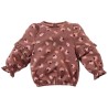 Sylvie longsleeve cookie dough/AOP