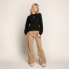 Attitude Wide Leg Oversized toffee sand