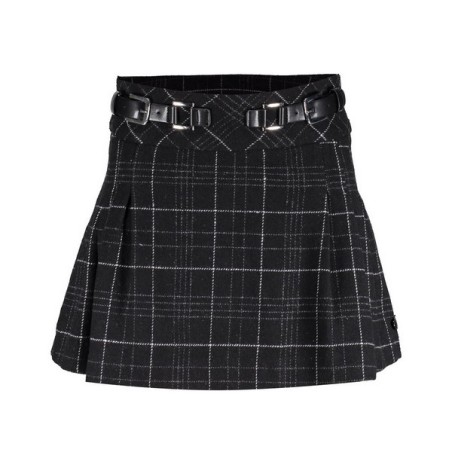 Puck Skirt check black/offwhite