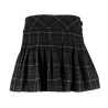 Puck Skirt check black/offwhite