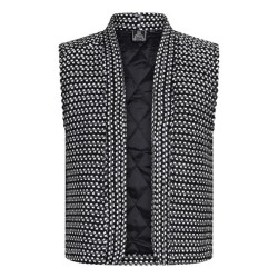 Gilet Tweed black