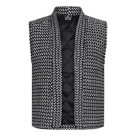 Gilet Tweed black