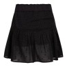 Lace Ruffle Skirt black