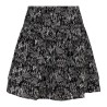 Afrika Print Skirt black