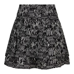 Afrika Print Skirt black