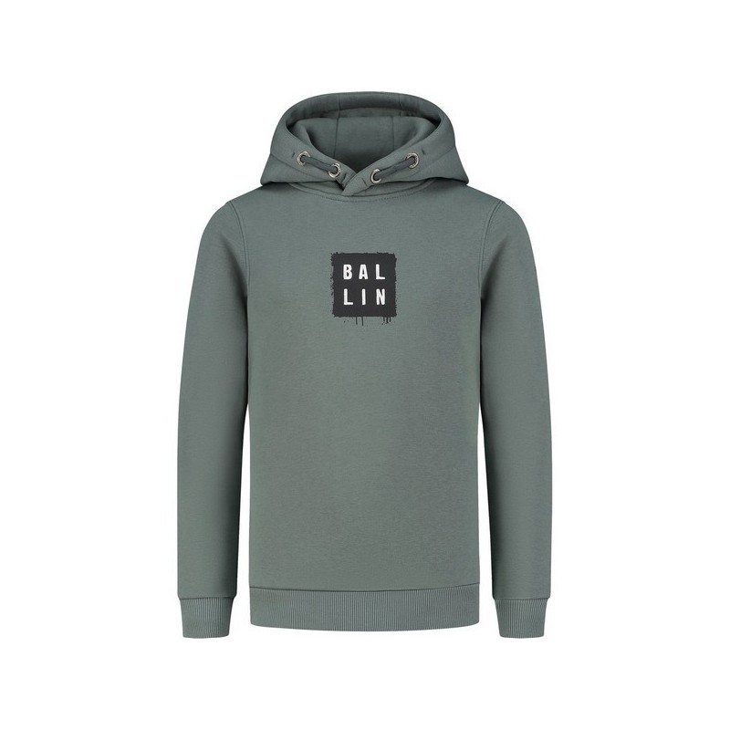 Junior Slim fit Sweaters Hoodie LS army green