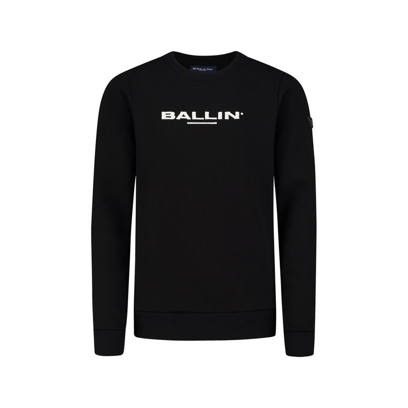 Junior Slim fit Sweaters Crewneck LS black