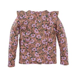 Yelina longsleeve tender rose/AOP