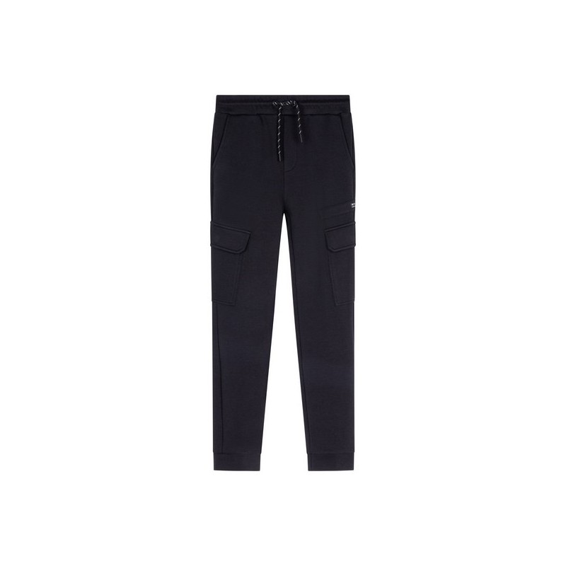 Cargo Jog Pant Fancy Rib navy