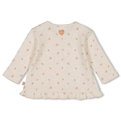 Longsleeve rib AOP - Little Rosebud