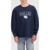 Junior Oversized fit Sweaters Crewneck LS navy