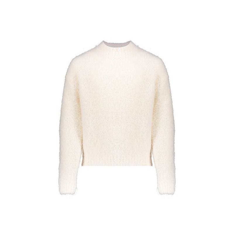 Pullover boucle offwhite