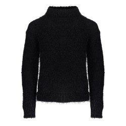 Pullover hairy black