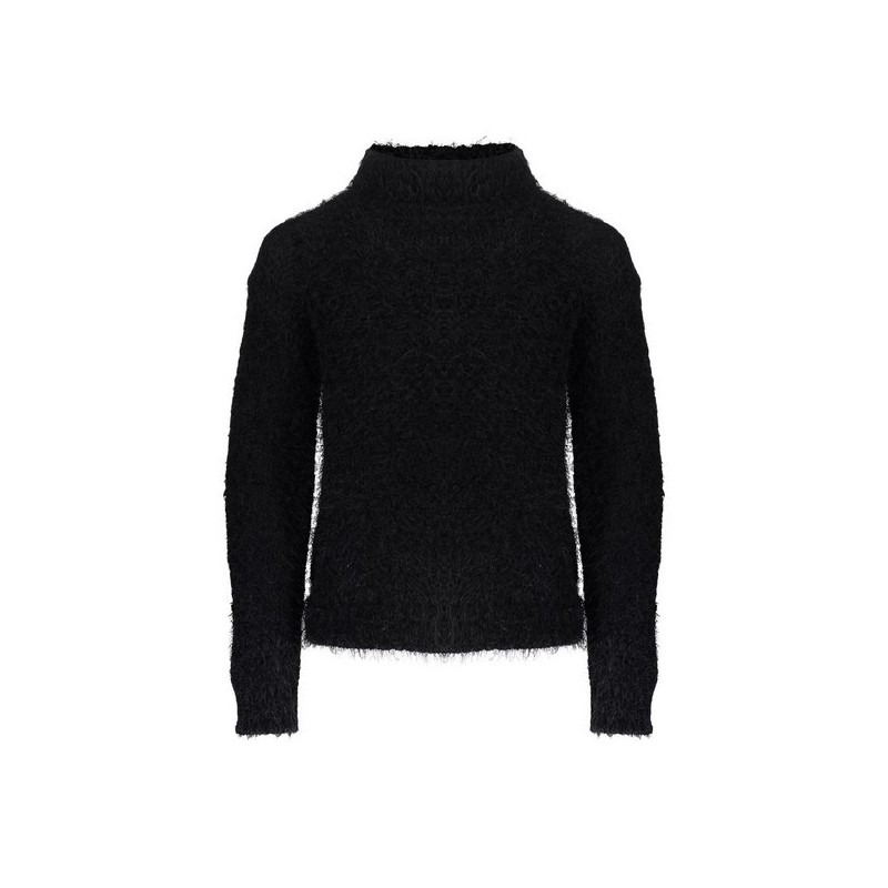 Pullover hairy black