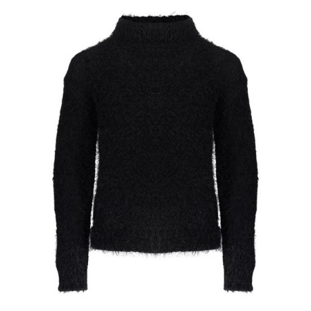 Pullover hairy black