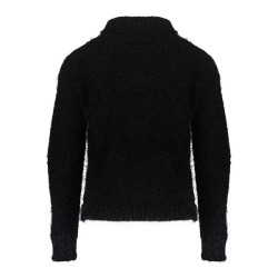 Pullover hairy black