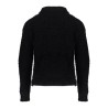 Pullover hairy black