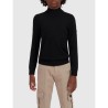 Junior Regular fit Knitwear Turtleneck LS black