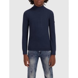 Junior Regular fit Knitwear Turtleneck LS navy