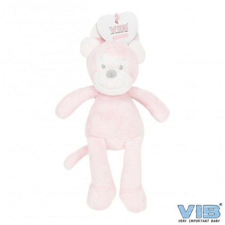 Pluche aap groot 35 cm very important monkey roze