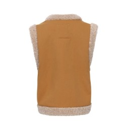 Little boho gilet ochre yellow