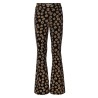 Little velvet printed pants soft winterflower