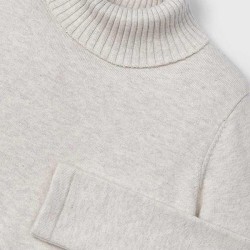 Basic knitting turtleneck alpaca 