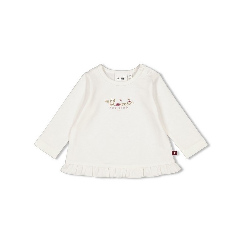 Longsleeve - Blooming Meadow offwhite