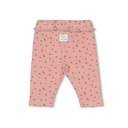 Broek rib AOP - Blooming Meadow