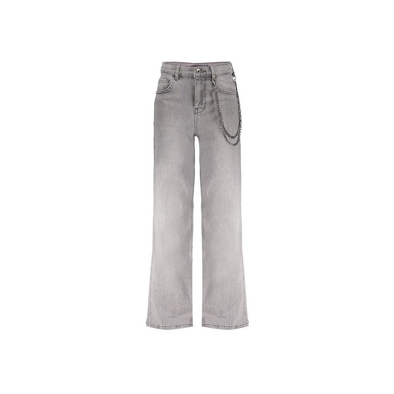 Attitude Wide Leg grey denim