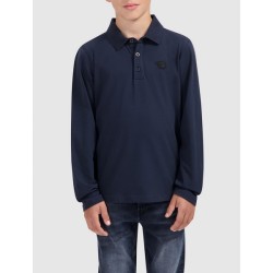 Junior Regular fit Shirts Polo LS navy