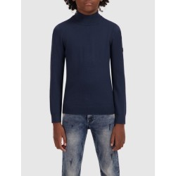 Junior Regular fit Knitwear Turtleneck LS navy