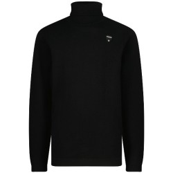 Knit-turtleneck deep black