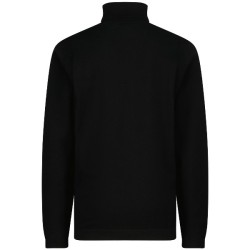 Knit-turtleneck deep black